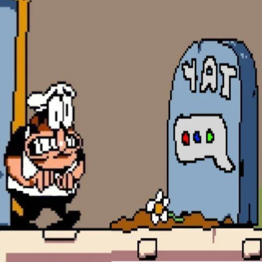 🪦 Стикер «Пеппино стикеры» для Telegram