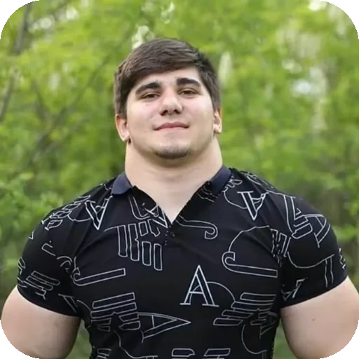 🧔 Стикер «АСХАБ ТАМАЕВ РАКЕТКА» для Telegram