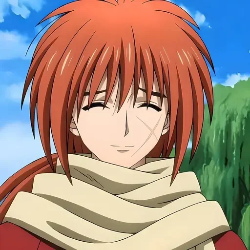 🙂 Стикер «Himura Kenshin» для Telegram