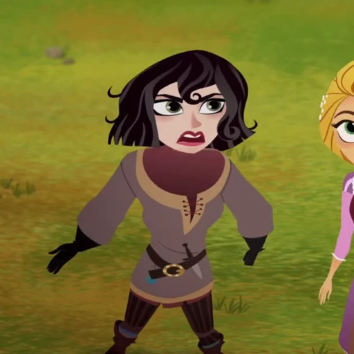 😅 Стикер «Cassandra Rapunzels Tangled Adventure» для Telegram
