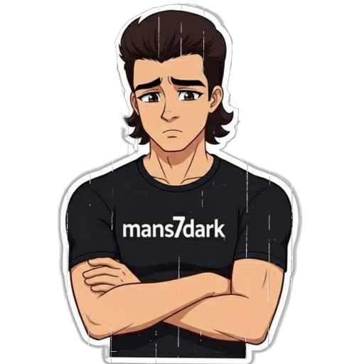😢 Стикер «Project Mans» для Telegram