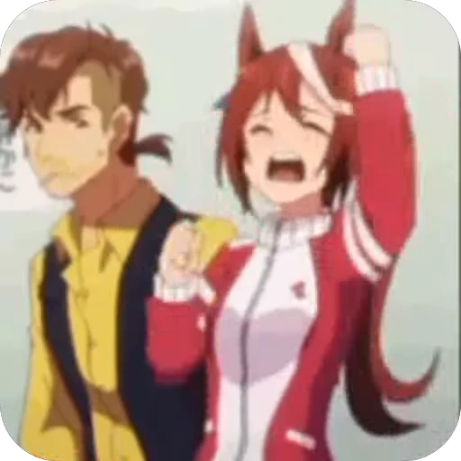 😭 Стикер «Tokai teio» для Telegram