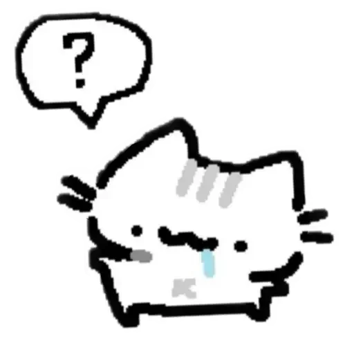 🧐 Стикер «Кот» для Telegram