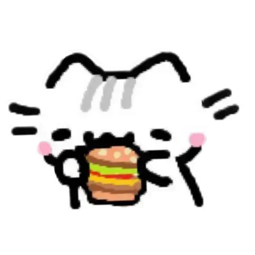 🍔 Стикер «Кот» для Telegram