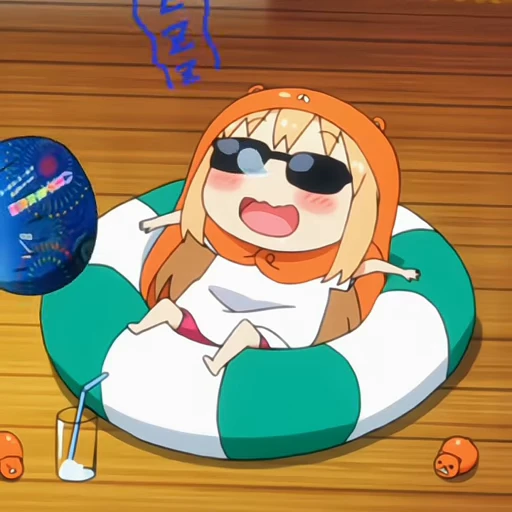 😎 Стикер «Umaru Doma» для Telegram