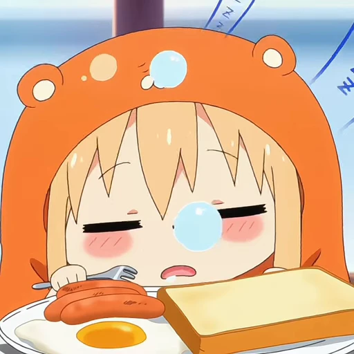 🥱 Стикер «Umaru Doma» для Telegram