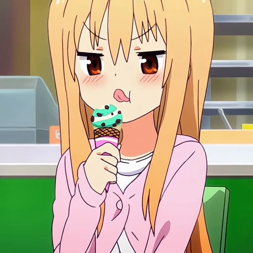 😋 Стикер «Umaru Doma» для Telegram