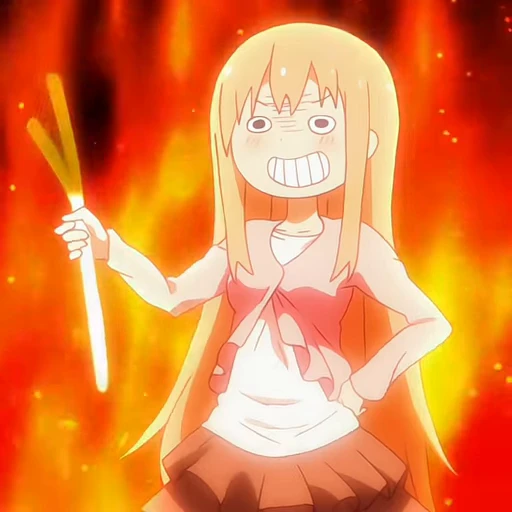 😂 Стикер «Umaru Doma» для Telegram