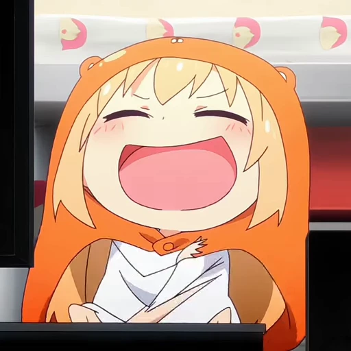 🤓 Стикер «Umaru Doma» для Telegram