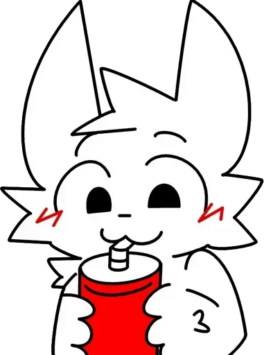 🥤 Стикер «Бойкиссер 6» для Telegram
