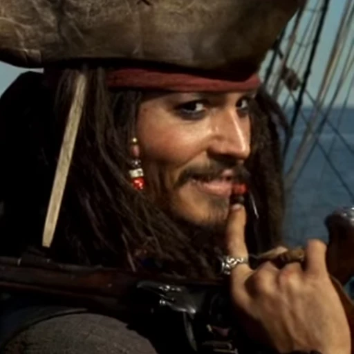 🌟 Стикер «Captain Jack Sparrow» для Telegram