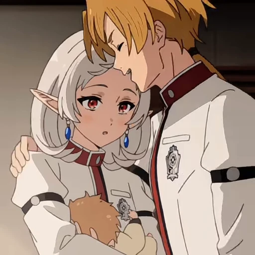 ❤️ Стикер «Mushoku Tensei S3Реинкарнация безработного 3» для Telegram