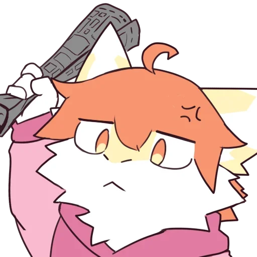 🐱 Стикер «Kuttoyaki» для Telegram