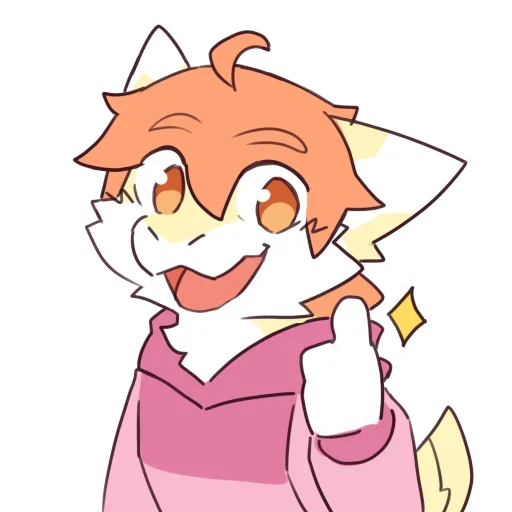 🐱 Стикер «Kuttoyaki» для Telegram