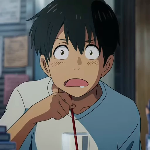 😯 Стикер «Tenki No Ko» для Telegram