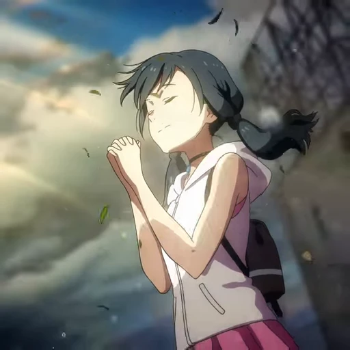 😇 Стикер «Tenki No Ko» для Telegram