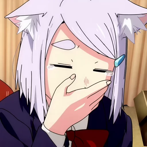 😭 Стикер «Yani Neko» для Telegram