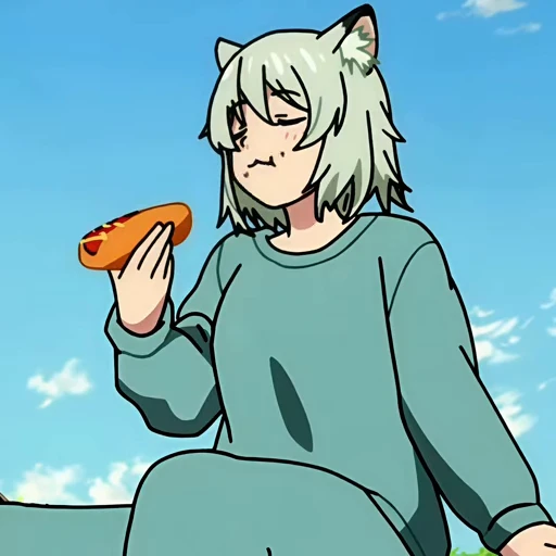 ☺️ Стикер «Yani Neko» для Telegram