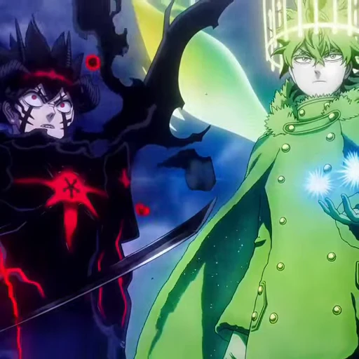 😎 Стикер «Black Clover S2Чёрный Клевер 2 сезон» для Telegram