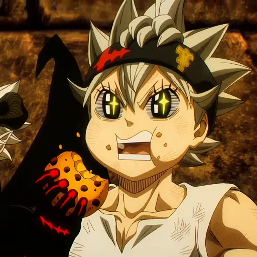 😋 Стикер «Black Clover S2Чёрный Клевер 2 сезон» для Telegram