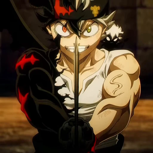 😎 Стикер «Black Clover S2Чёрный Клевер 2 сезон» для Telegram