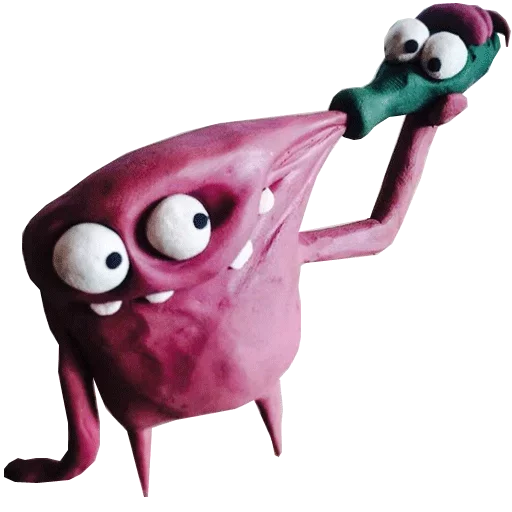 😠 Стикер «plasticine / пластилин» для Telegram