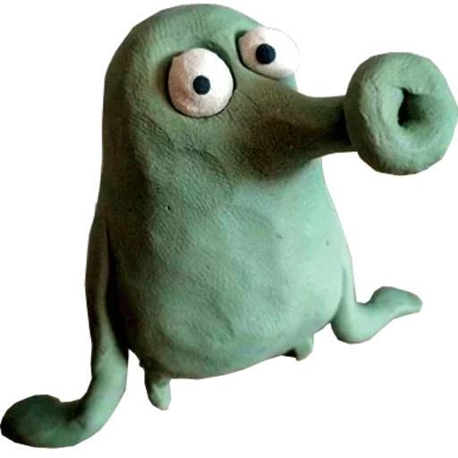 😀 Стикер «plasticine / пластилин» для Telegram