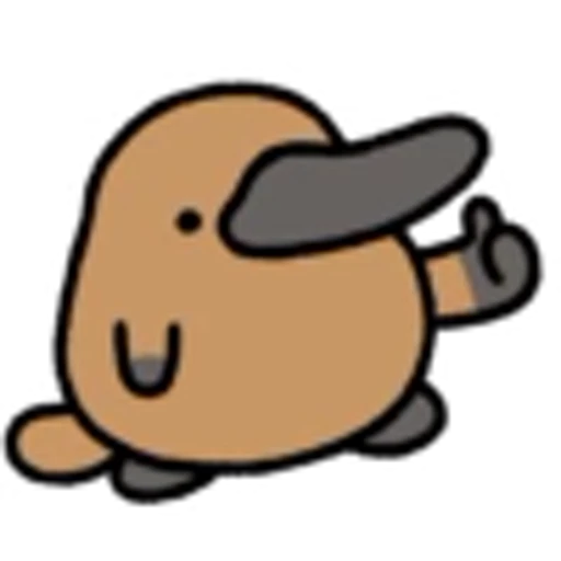 👍 Эмодзи «Platypus» для Telegram