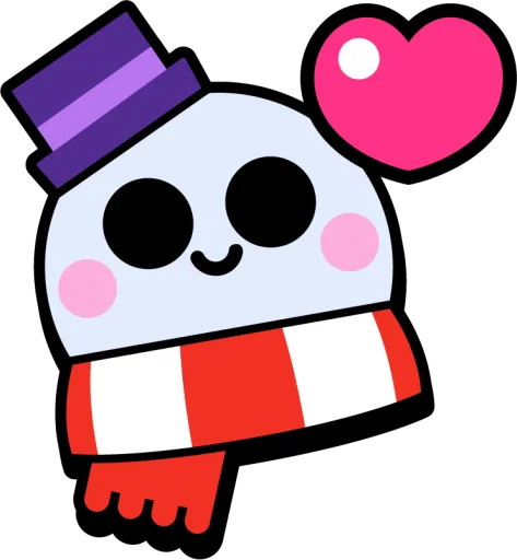 ⛄ Стикер «Player Pins» для Telegram