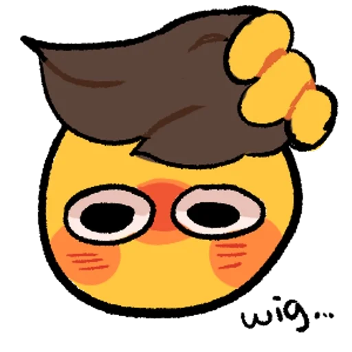 🤔 Стикер «Cursed» для Telegram