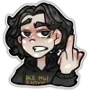 🖕 Эмодзи «Полматери» для Telegram