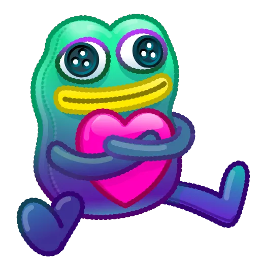 💎 Стикер «Plush Pepe» для Telegram