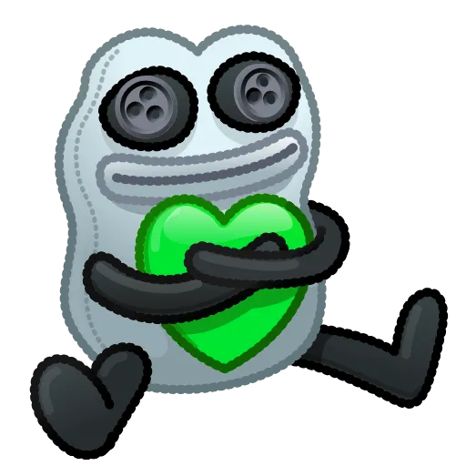 💎 Стикер «Plush Pepe» для Telegram