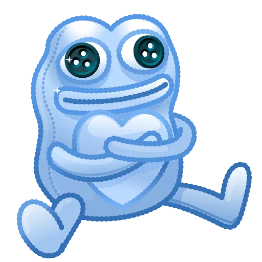 💎 Стикер «Plush Pepe» для Telegram