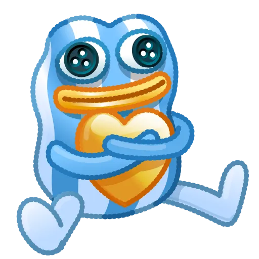 💎 Стикер «Plush Pepe» для Telegram
