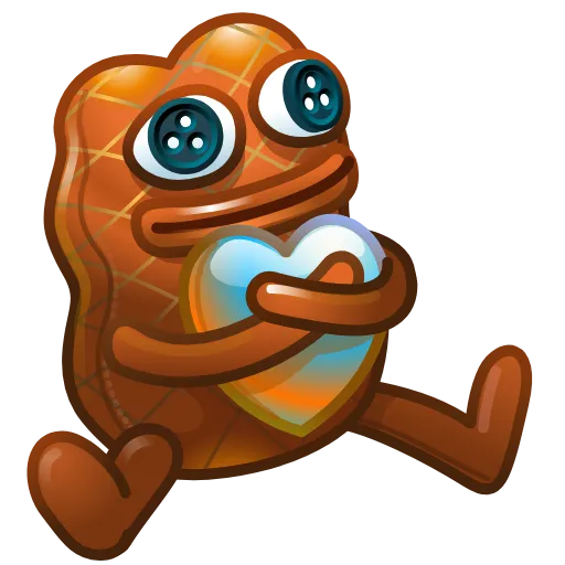 💎 Стикер «Plush Pepe» для Telegram