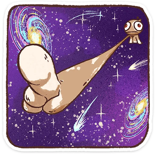 ⭐ Стикер «Плутон» для Telegram