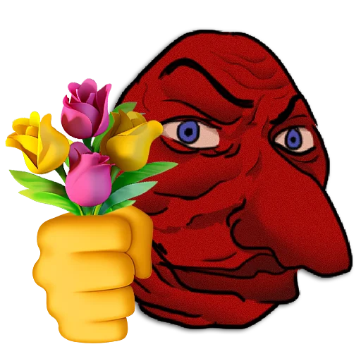 💐 Стикер «золотой век» для Telegram
