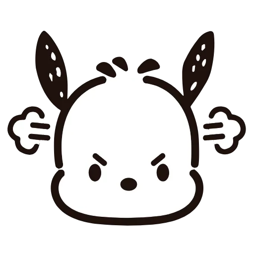 😤 Стикер «pochacco sticker pack» для Telegram