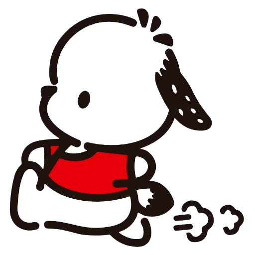 🏃‍♂️ Стикер «pochacco sticker pack» для Telegram