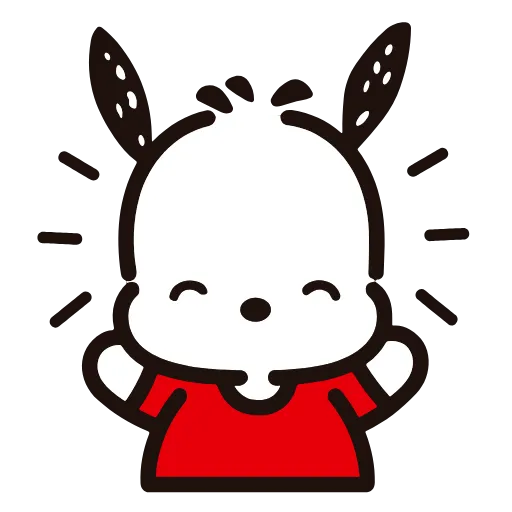 🥳 Стикер «pochacco sticker pack» для Telegram