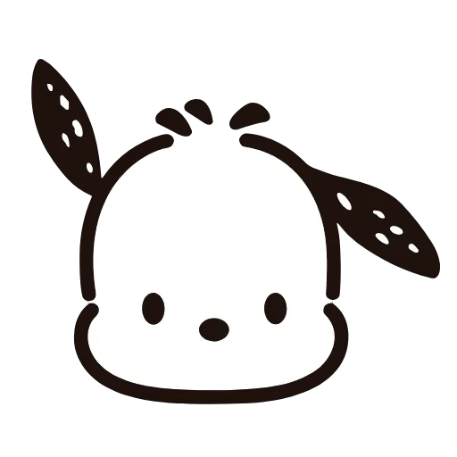 Стикерпак pochacco sticker pack для Telegram — скачать