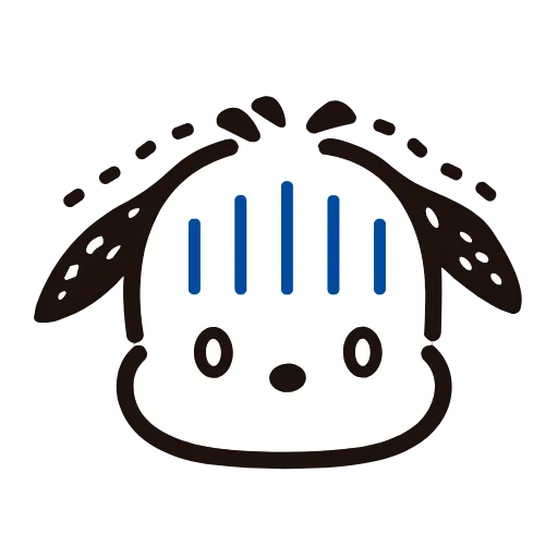 😨 Стикер «pochacco sticker pack» для Telegram