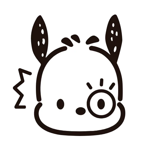 🧐 Стикер «pochacco sticker pack» для Telegram