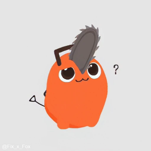 ❓ Стикер «Pochita» для Telegram