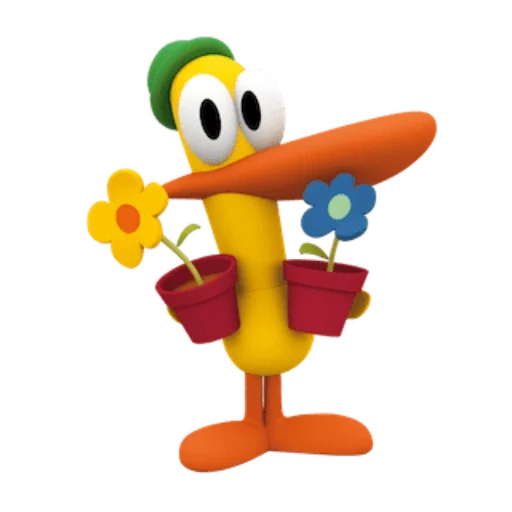 ❤️ Стикер «Pocoyo» для Telegram