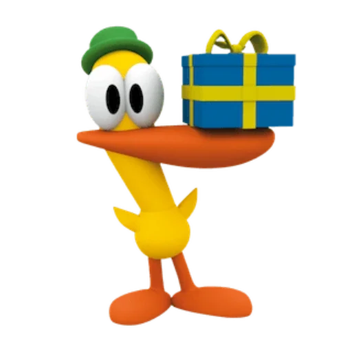❤️ Стикер «Pocoyo» для Telegram