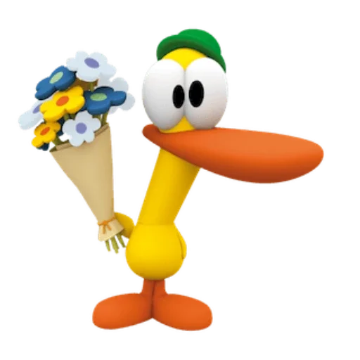 ❤️ Стикер «Pocoyo» для Telegram