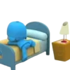 😴 Эмодзи «pocoyo» для Telegram