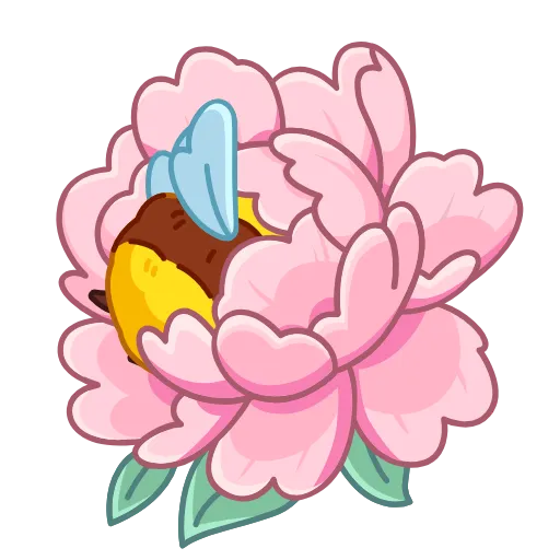 Стикер «Подарки VK» для Telegram